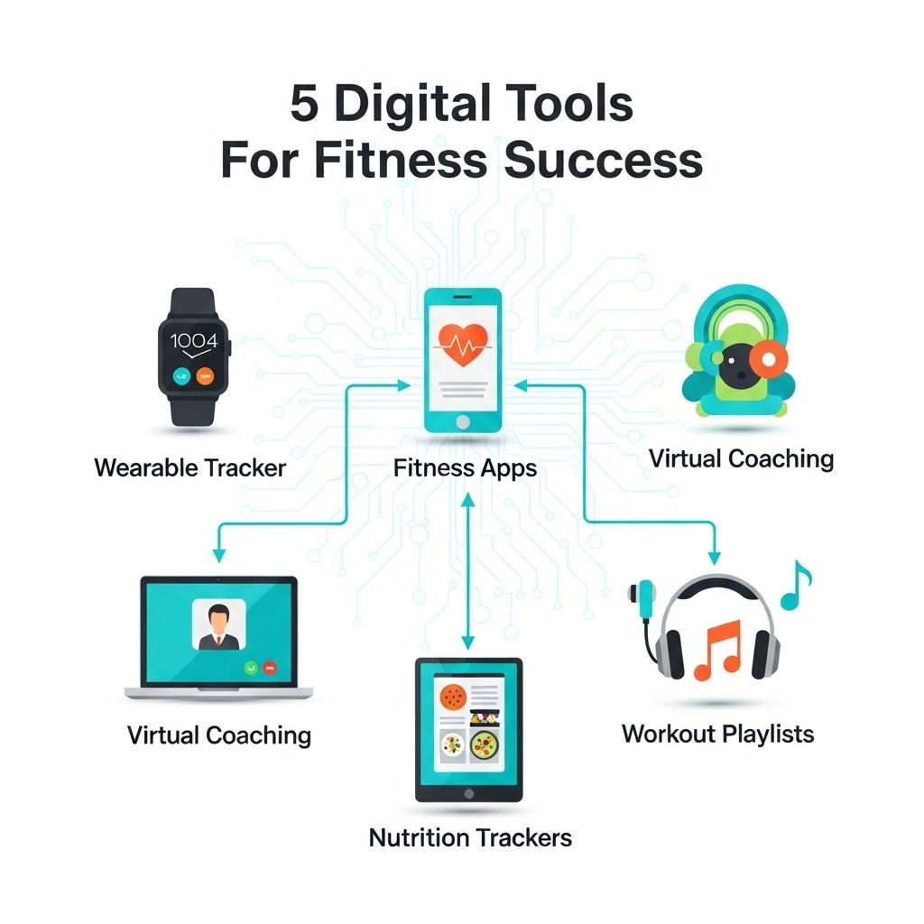Top 5 Digital Tools for Fitness Success 5 digital tools fitness success