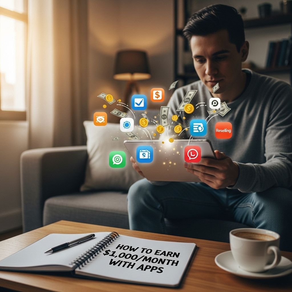 Earn $1,000/Month with These Apps 1 earn 1000 month apps