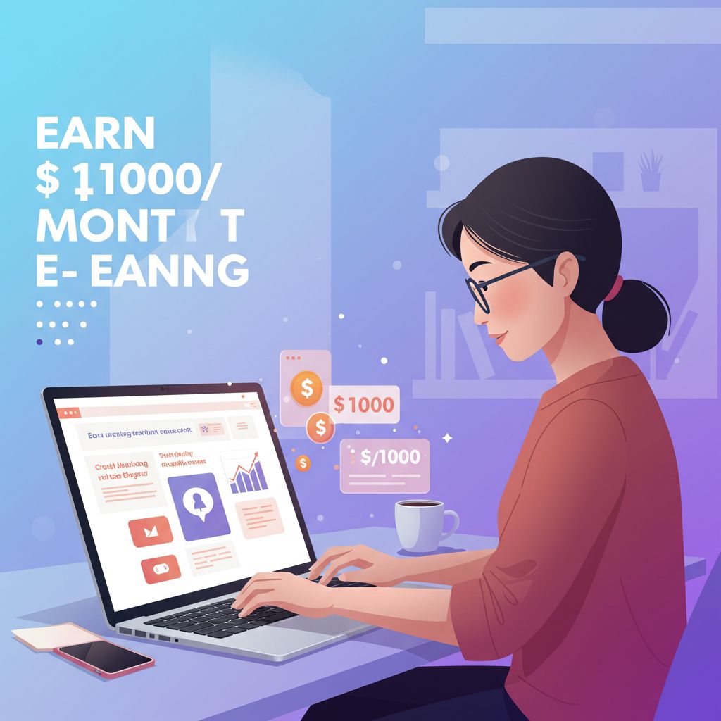 earn 1000 month e learning