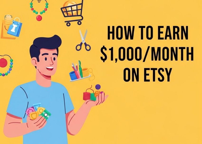 earn 1000 month etsy