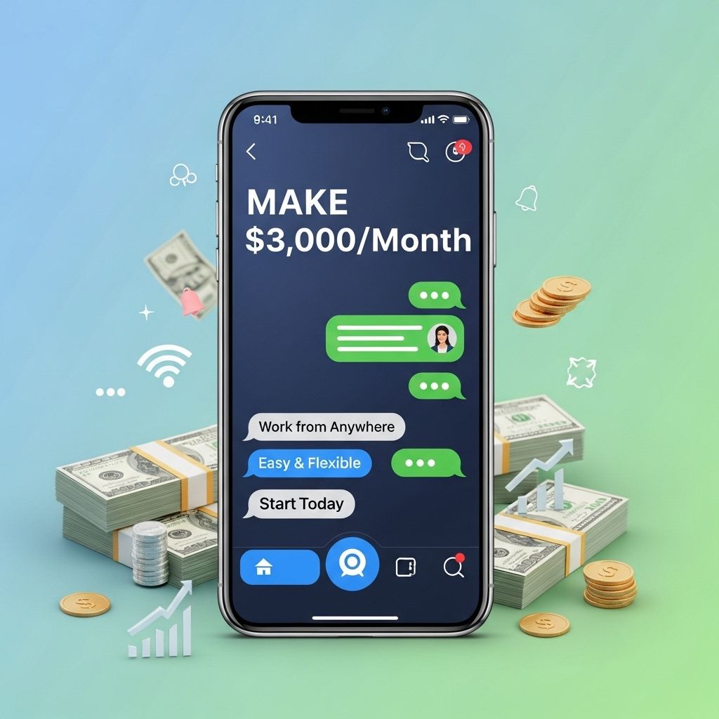 Earn $3,000/Month Using Chat Apps 1 earn 3000 month chat apps