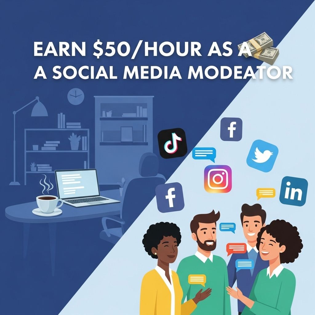 Earn $50/Hour as a Social Media Moderator: Here’s How 1 earn 50 hour social media moderator