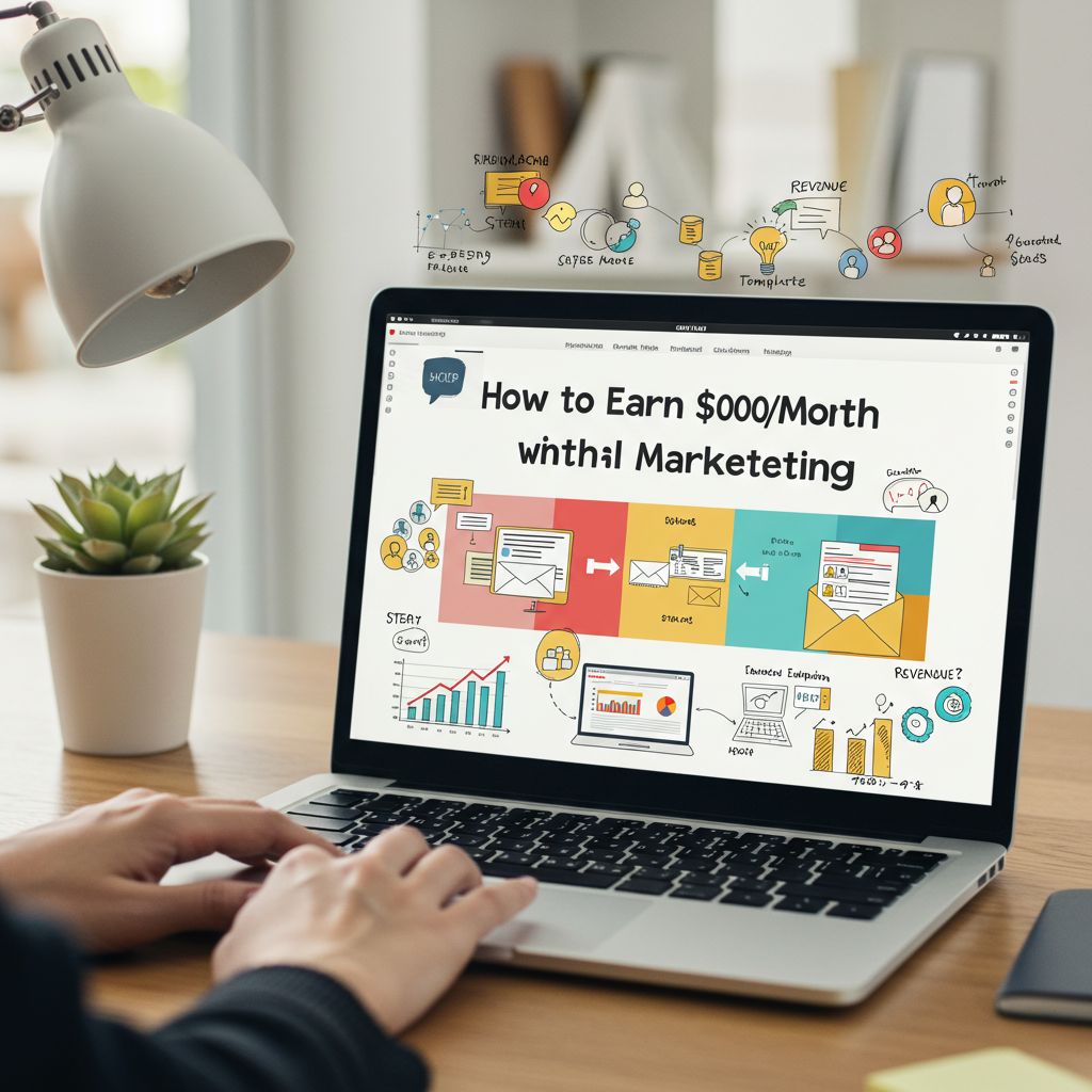 earn 500 month email marketing 1