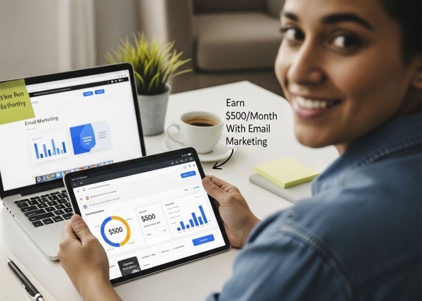 Free PSD Mockups 23 earn 500 month email marketing