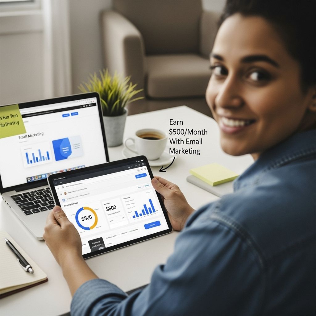 Earn $500/Month Through Effective Email Marketing 1 earn 500 month email marketing
