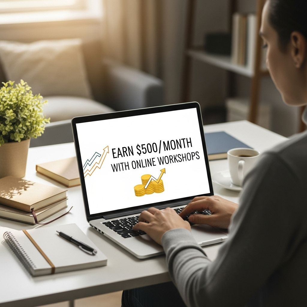 Earn $500/Month with Online Workshops: Your Ultimate Guide 1 earn 500 month online workshops