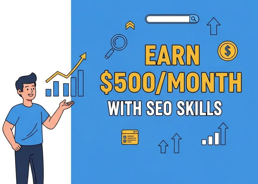earn 500 month seo skills