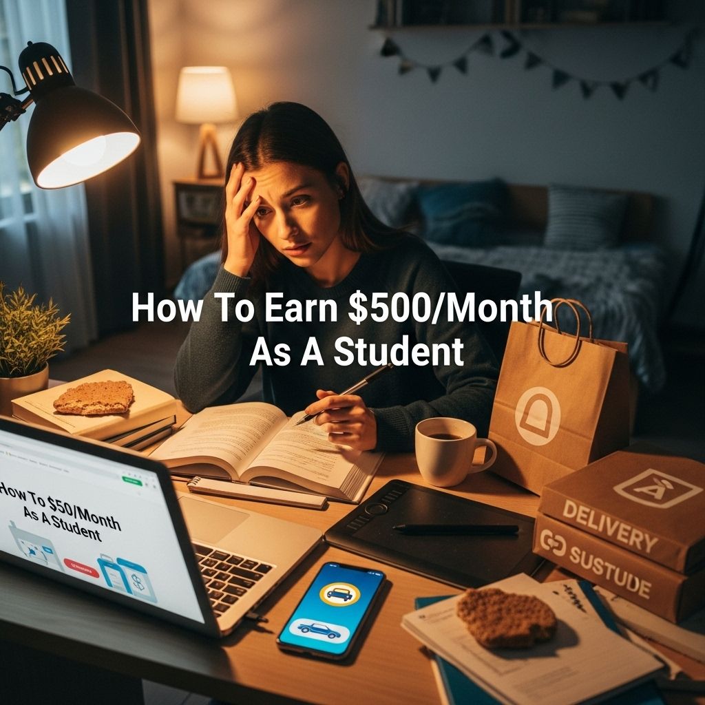Earn $500 a Month as a Student: Top Strategies 1 earn 500 month student