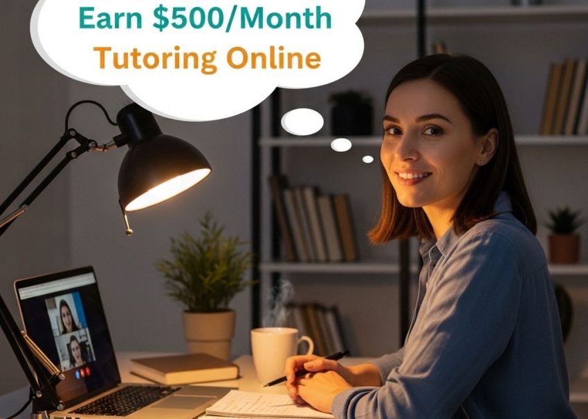 earn 500 month tutoring online