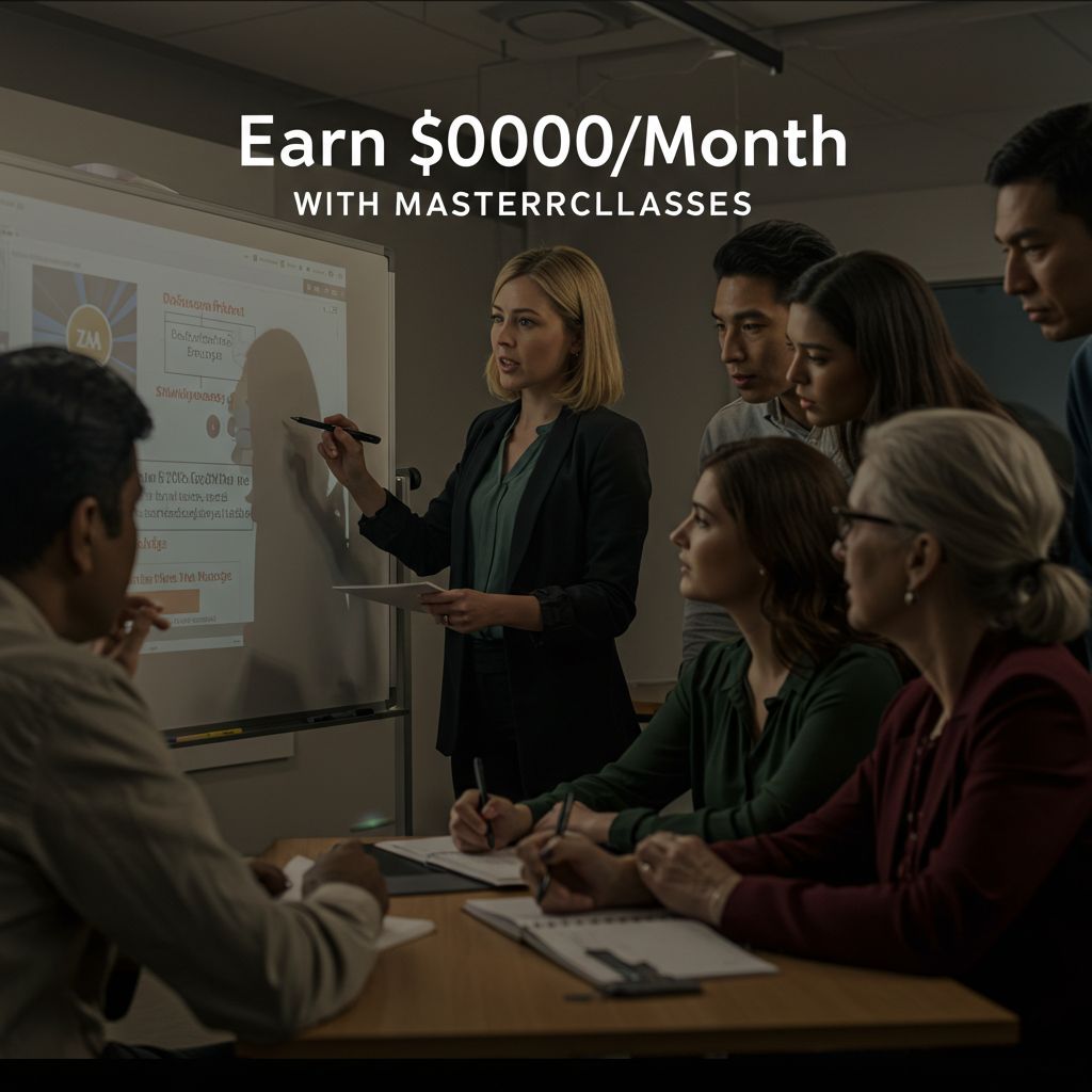 earn 5000 month masterclasses