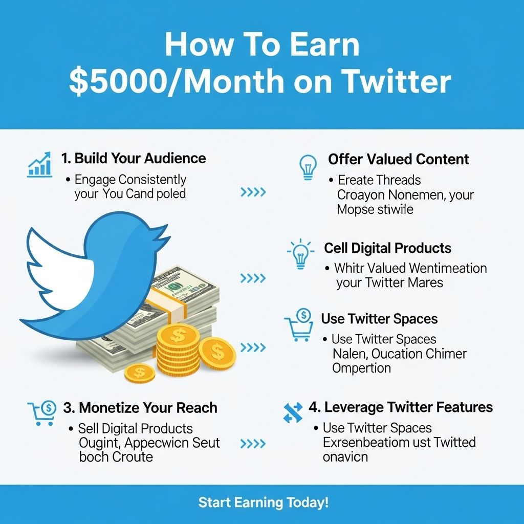 Earn $5,000/Month on Twitter: A Complete Guide 1 earn 5000 month twitter