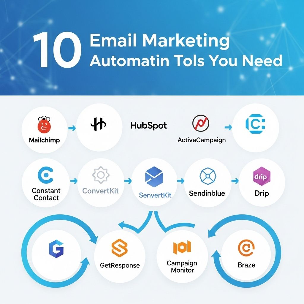 Top 10 Email Marketing Automation Tools 1 email marketing automation tools