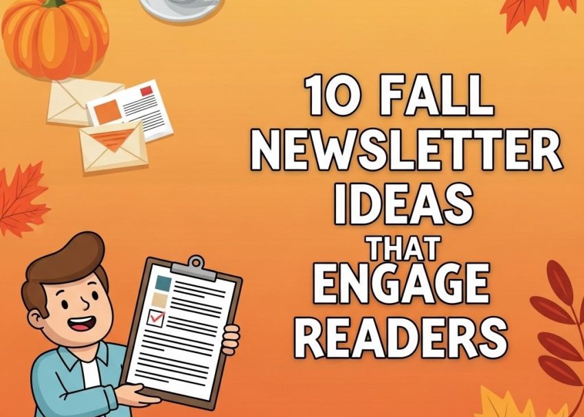 fall newsletter ideas