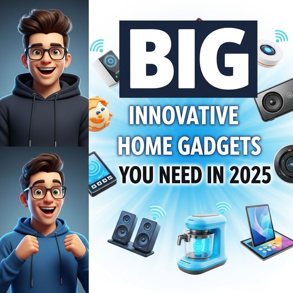 Must-Have Innovative Home Gadgets for 2025 1 innovative home gadgets 2025