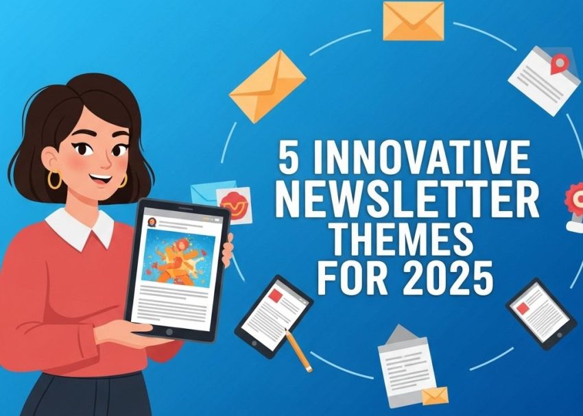 innovative newsletter themes 2025