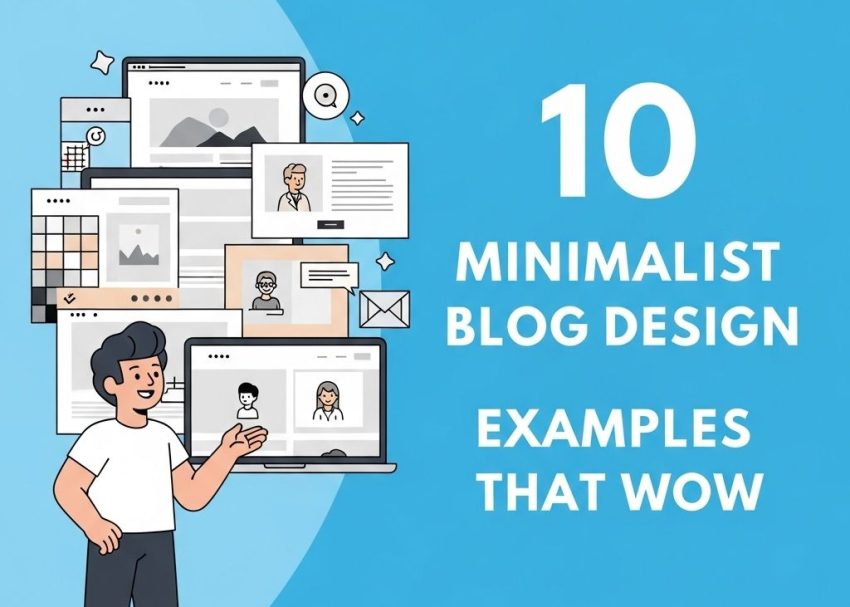 minimalist blog designs wow