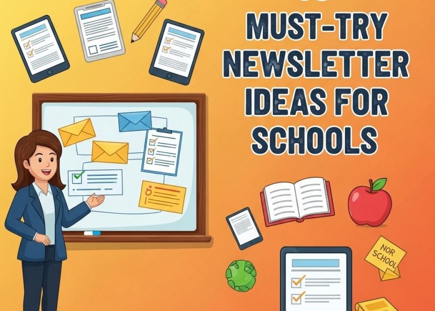 newsletter ideas for schools