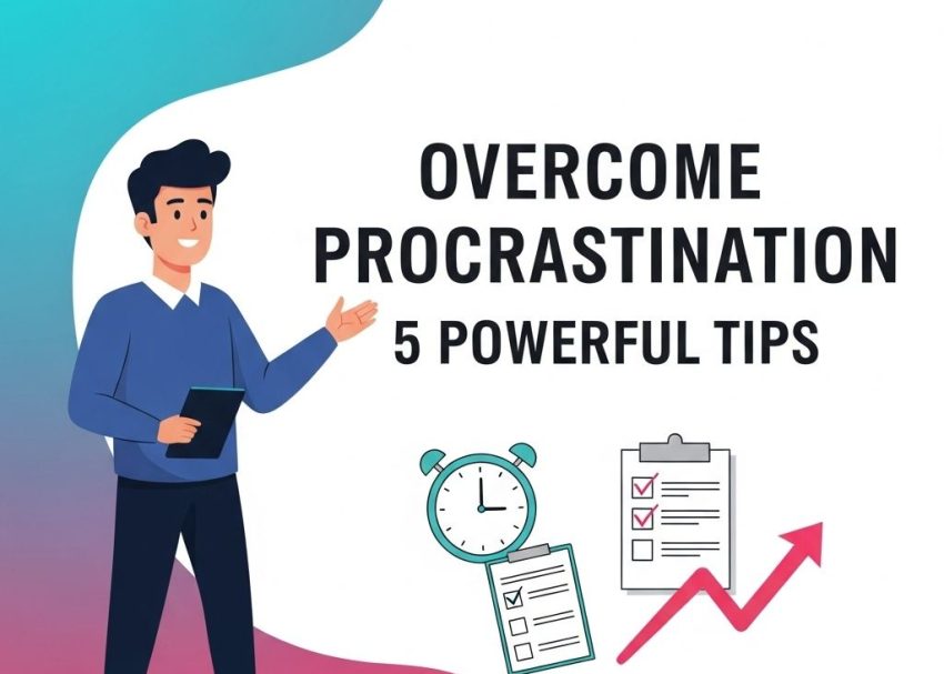 overcome procrastination tips