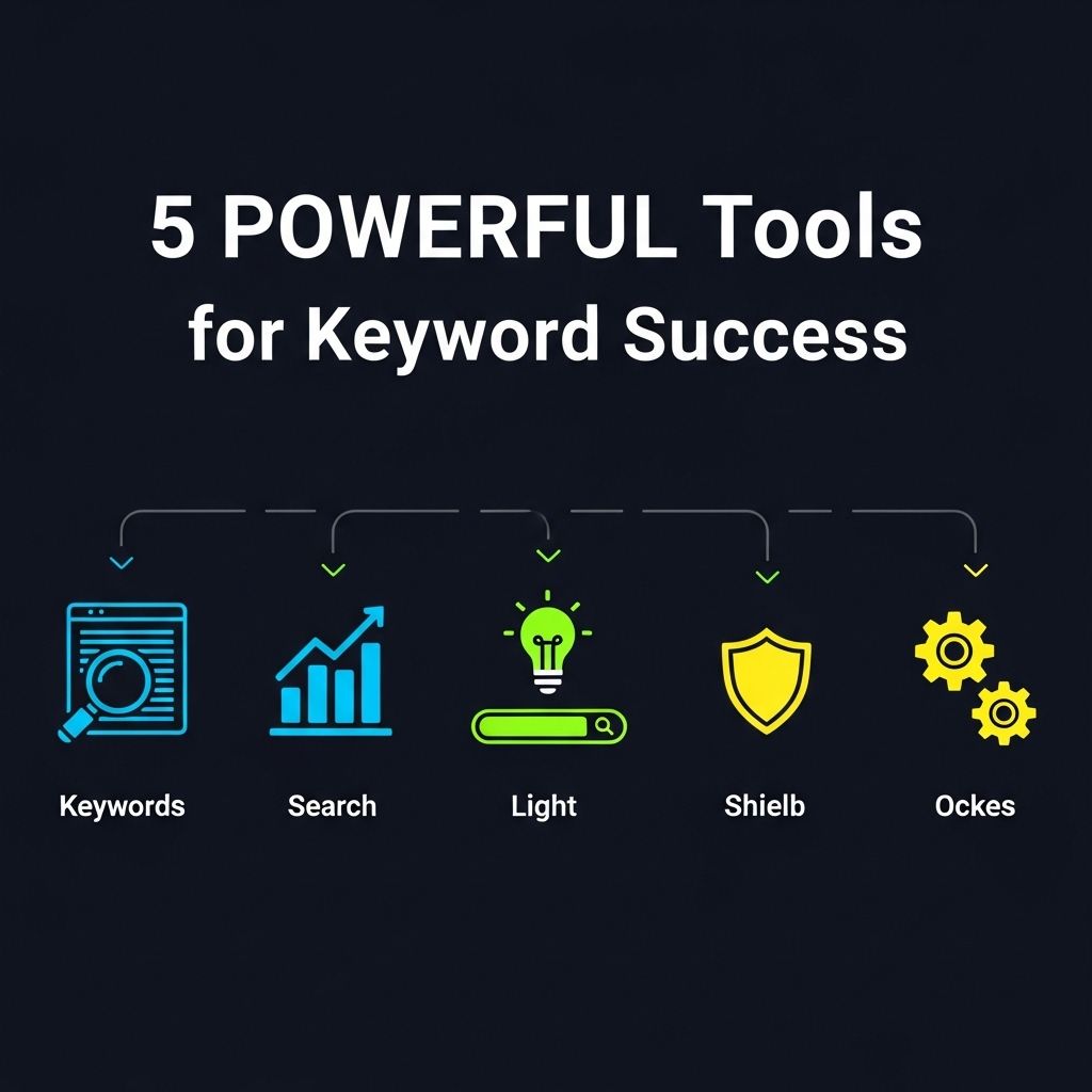 5 Powerful Tools For Keyword Success | PSD Freebies Mockups