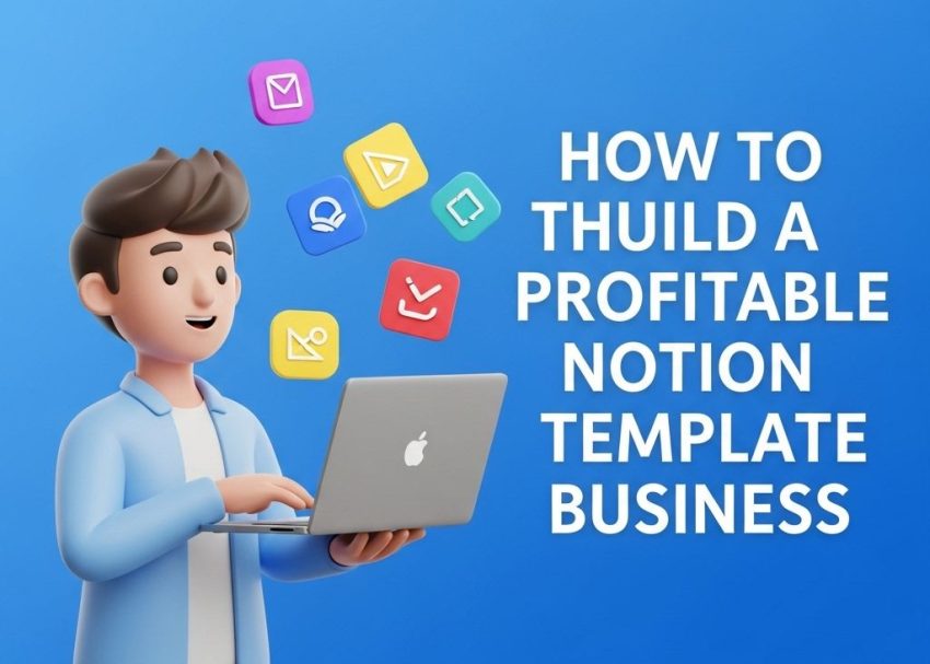 profitable notion template business
