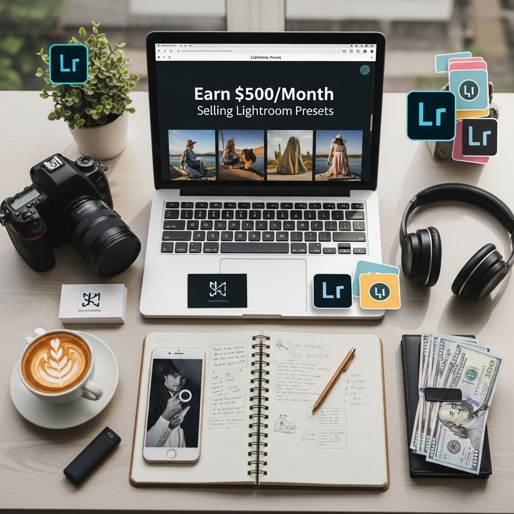 Earn $500/Month Selling Lightroom Presets 1 sell lightroom presets