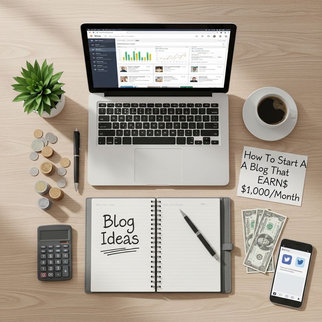How to Start a Blog That Earns $1,000/Month 1 start blog earn 1000 month