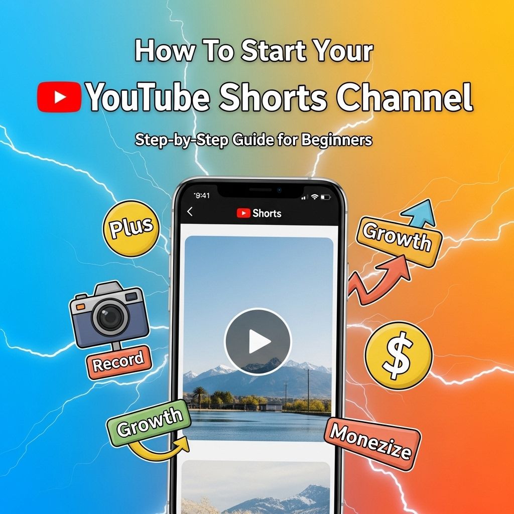 start your youtube shorts channel