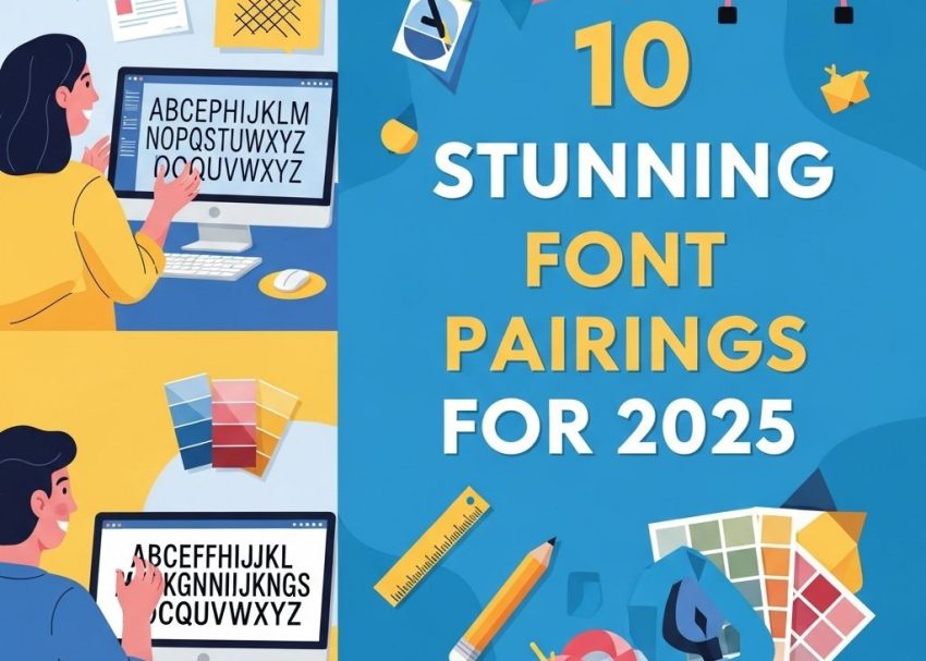 stunning font pairings 2025