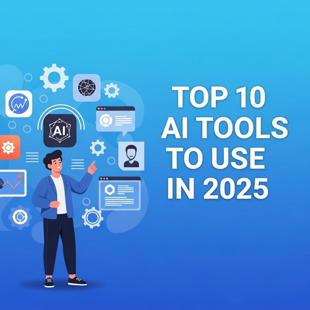 top 10 ai tools 2025