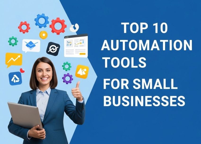 Free PSD Mockups 25 top 10 automation tools small businesses