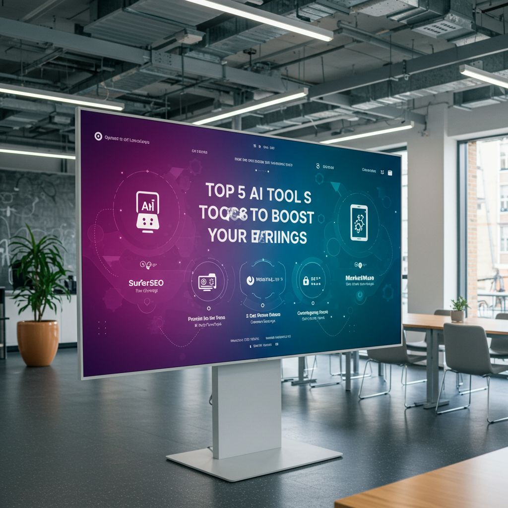 Top 5 AI Tools to Boost Your Earnings 1 top 5 ai tools earnings