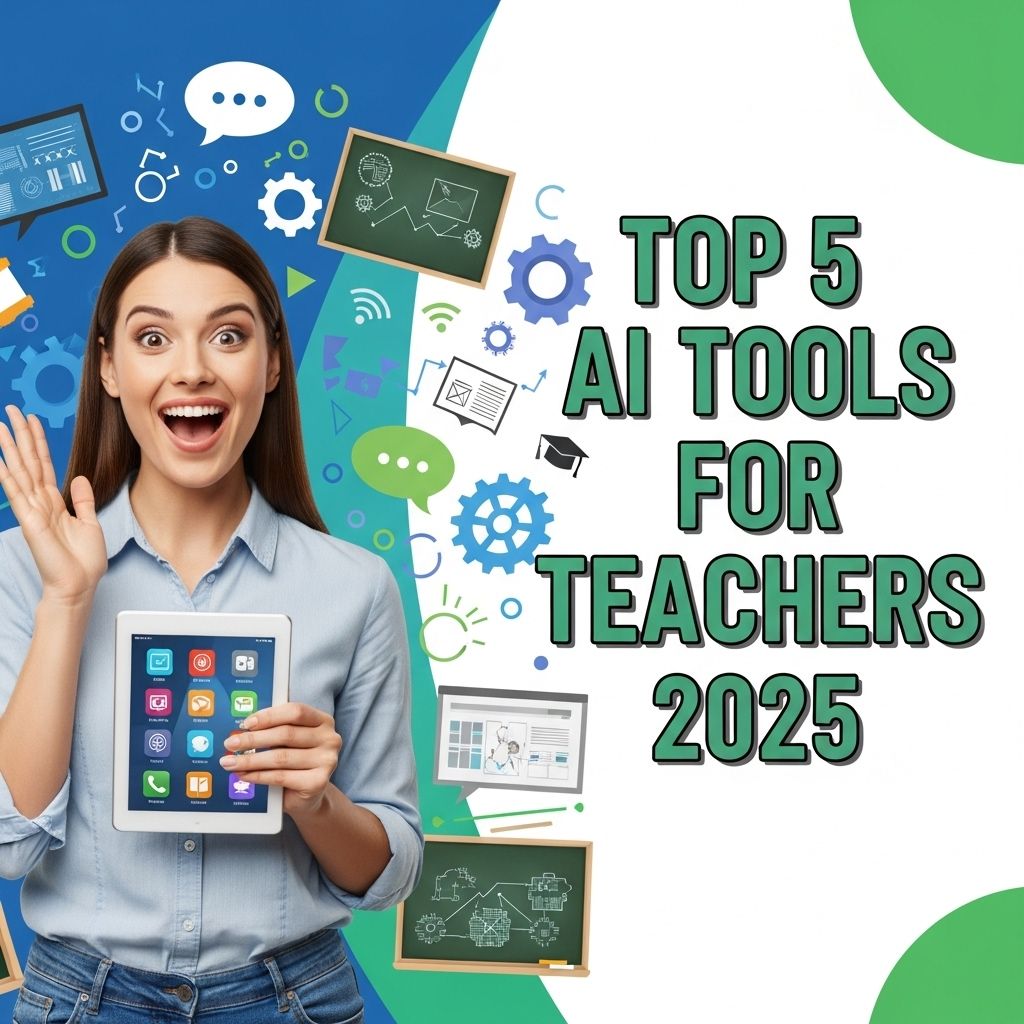 Top 5 AI Tools For Teachers In 2025 | PSD Freebies Mockups