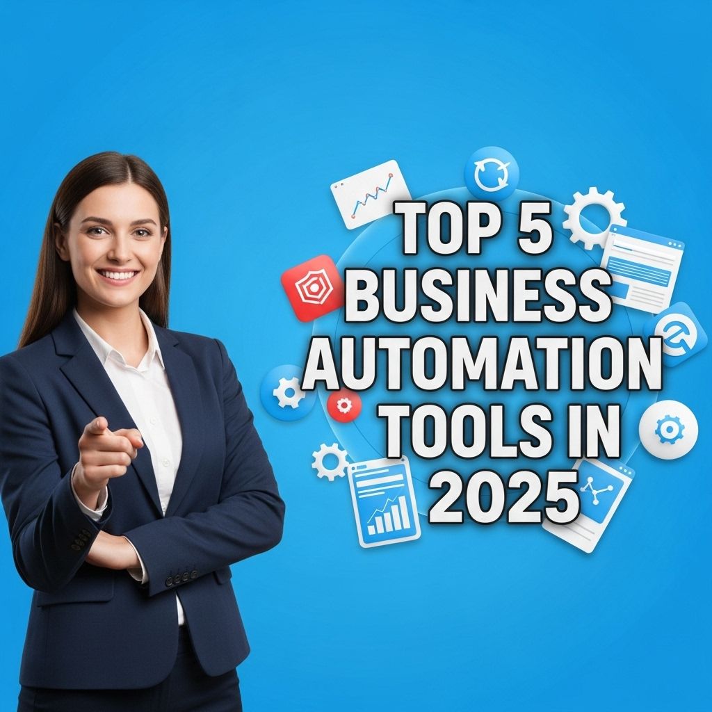 top 5 business automation tools 2025