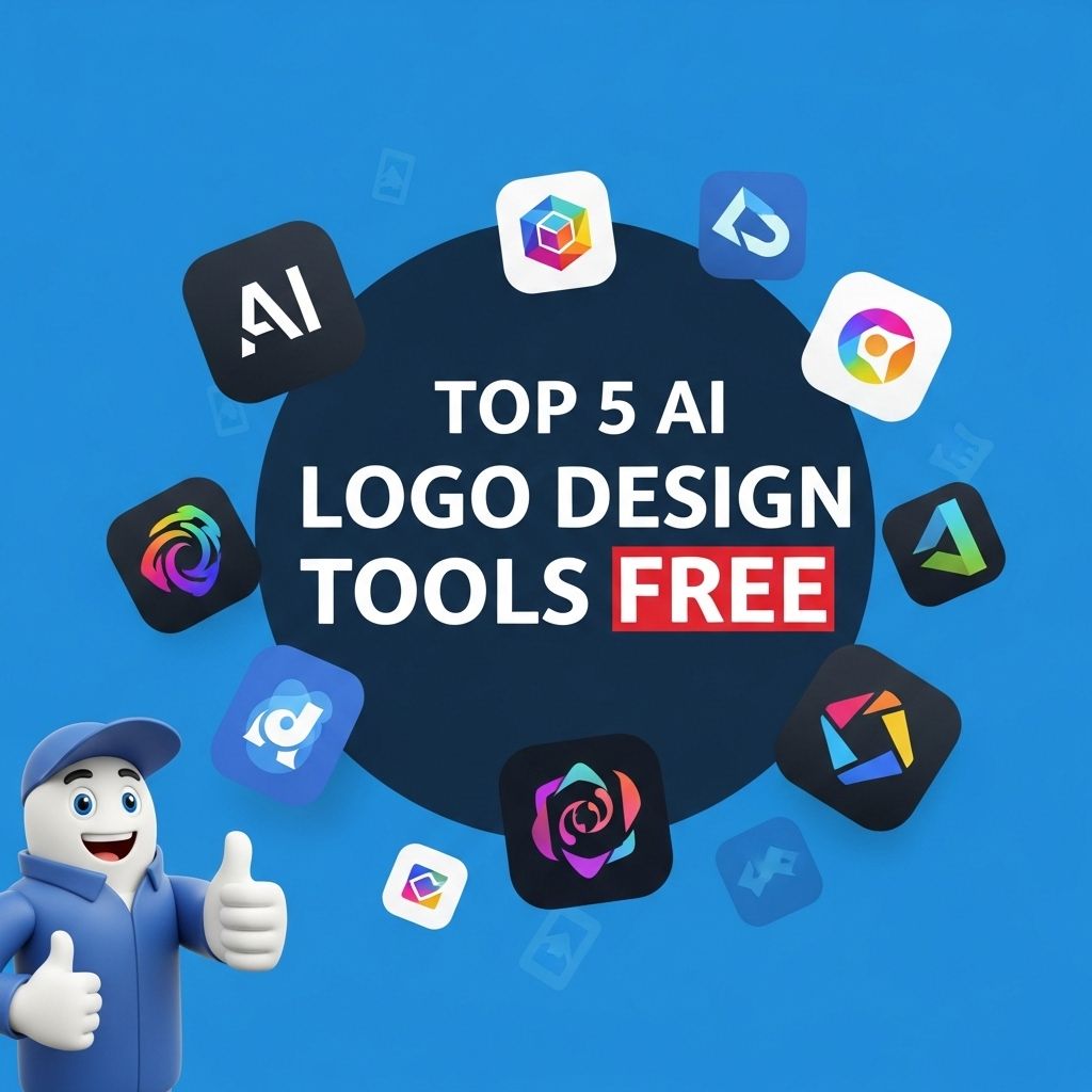 top 5 free ai logo design tools