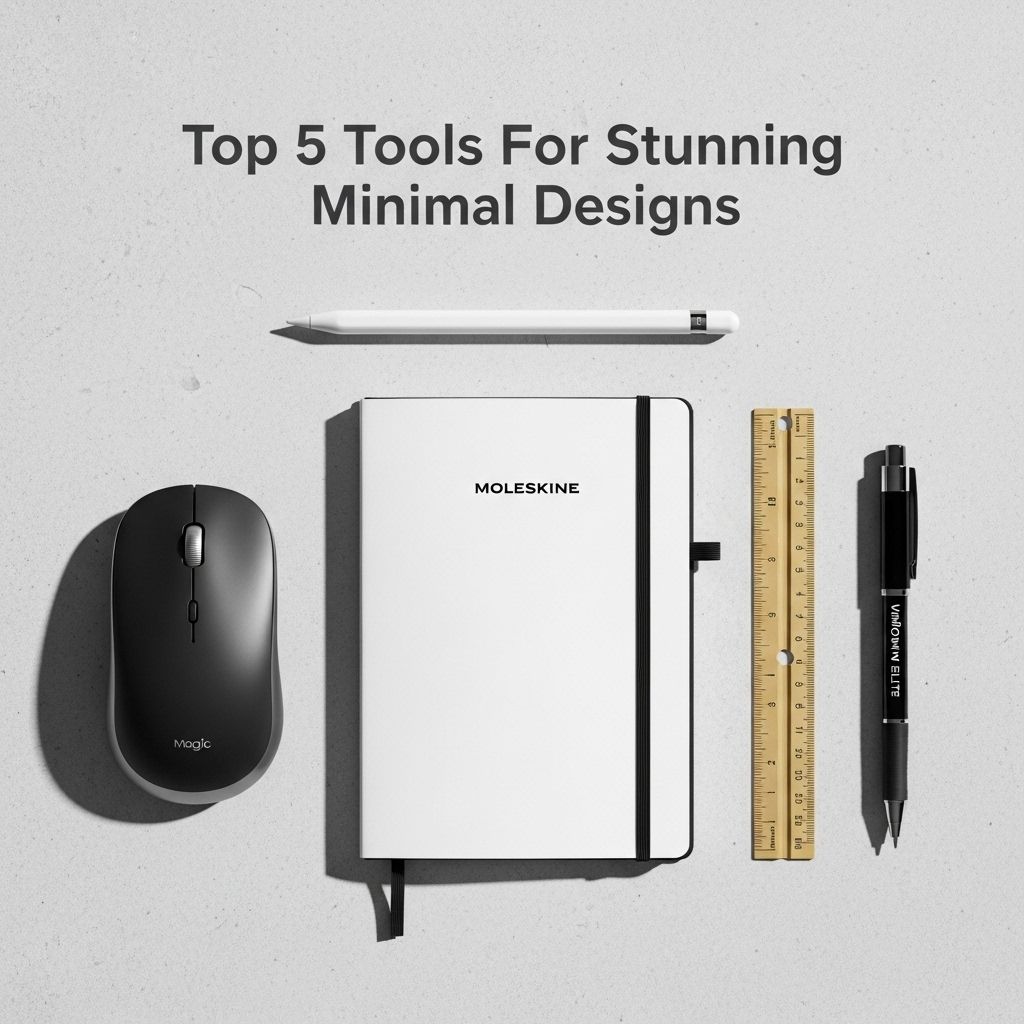 Top 5 Tools For Stunning Minimal Designs | PSD Freebies Mockups