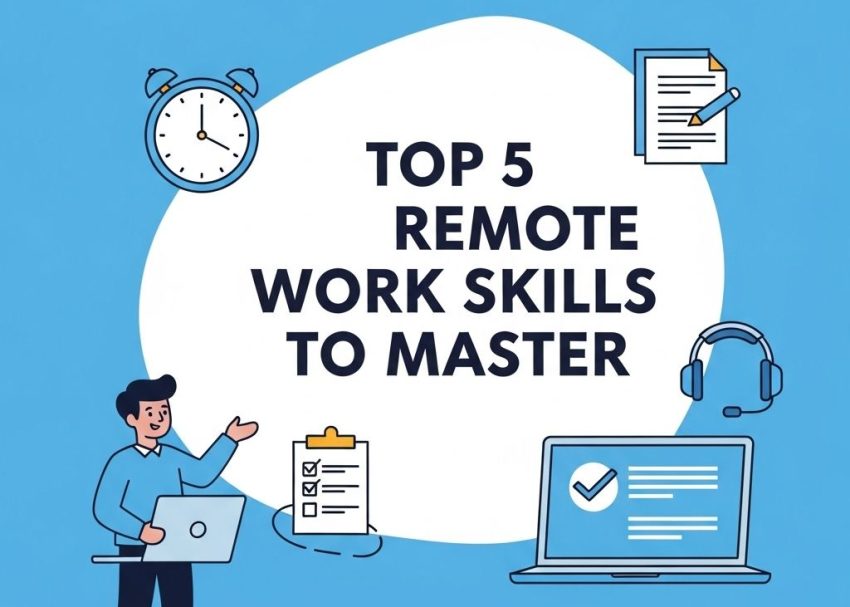 top 5 remote work skills
