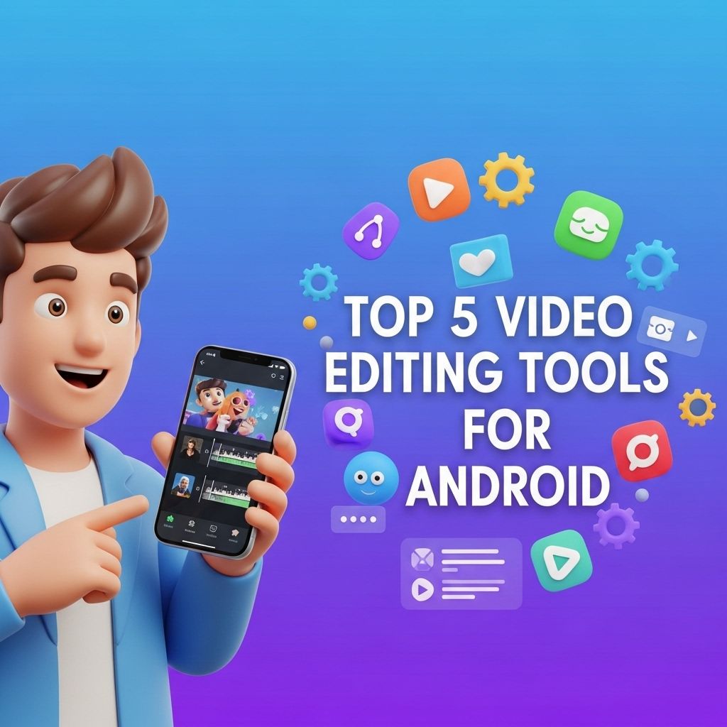 top 5 video editing tools android