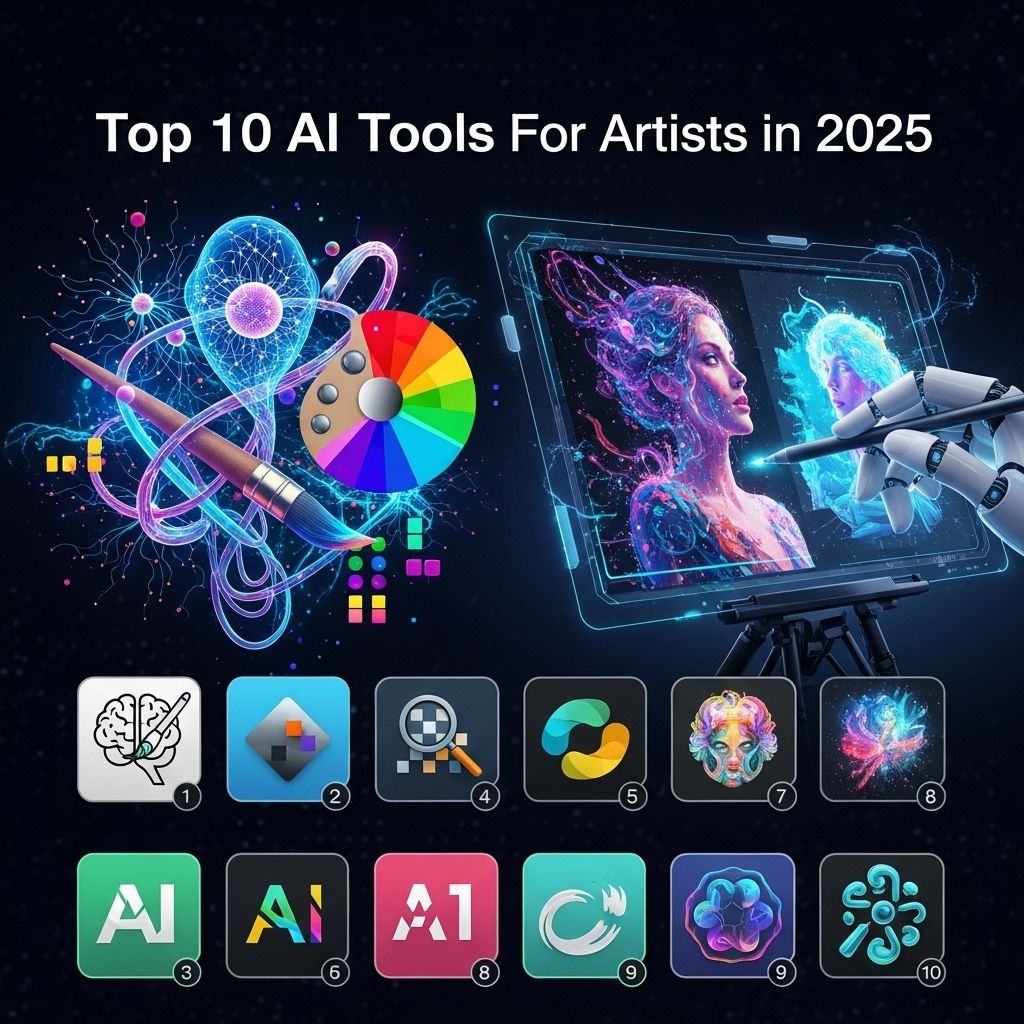 Top 10 AI Tools for Artists in 2025 1 top ai tools artists 2025