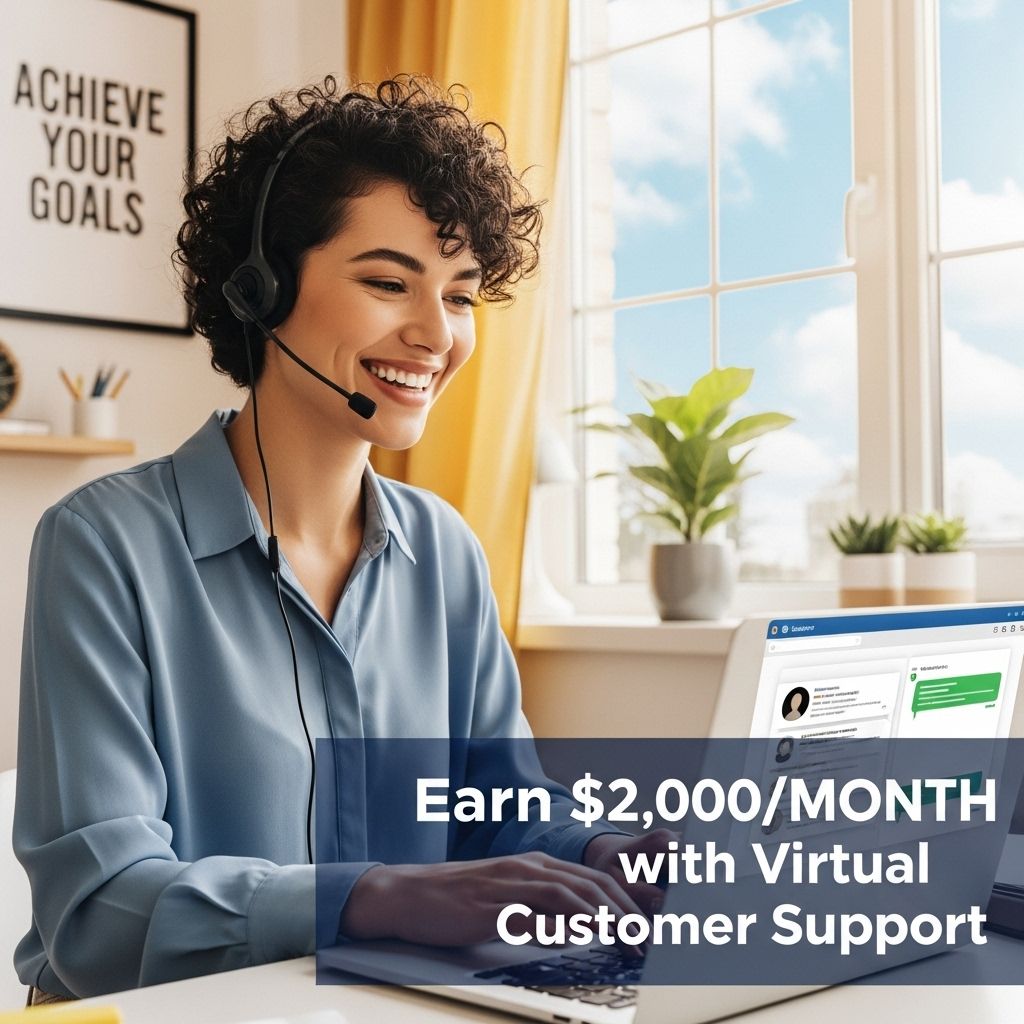 Earn $2,000/Month with Virtual Customer Support 1 virtual customer support income