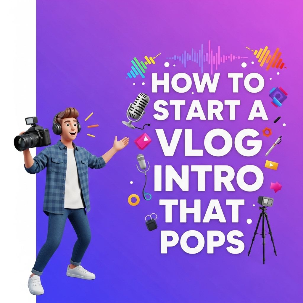 Create A Vlog Intro That Pops | PSD Freebies Mockups