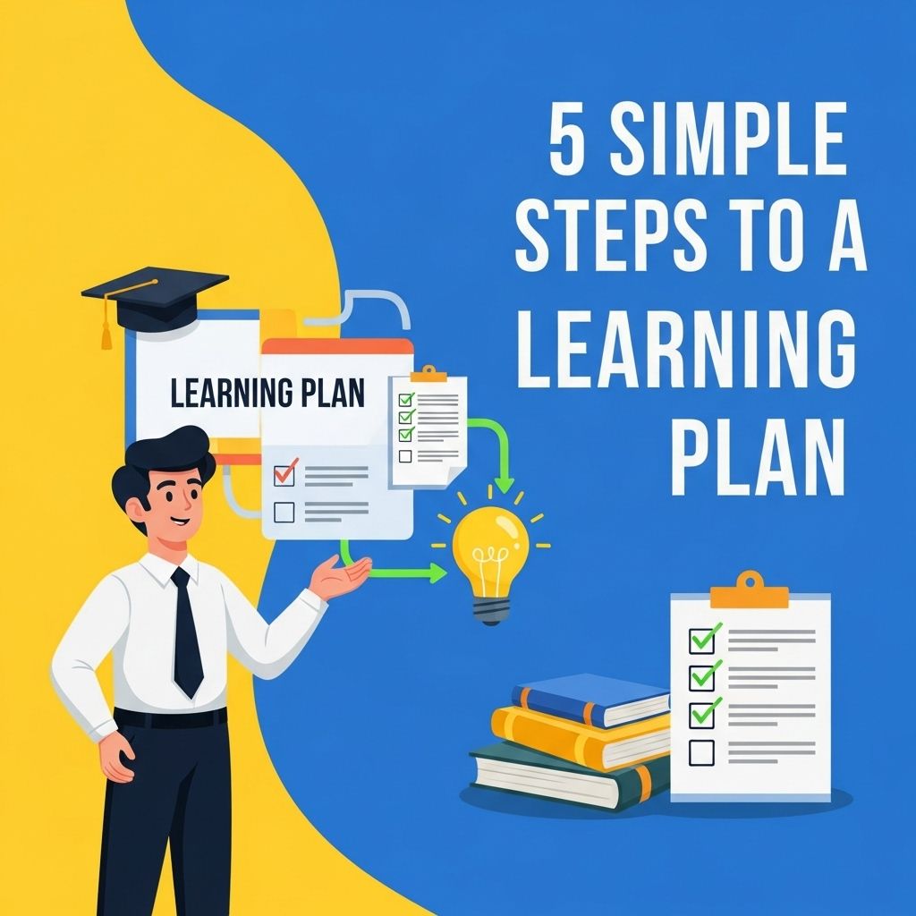 5 Simple Steps to Create an Effective Learning Plan 3 5 simple steps learning plan