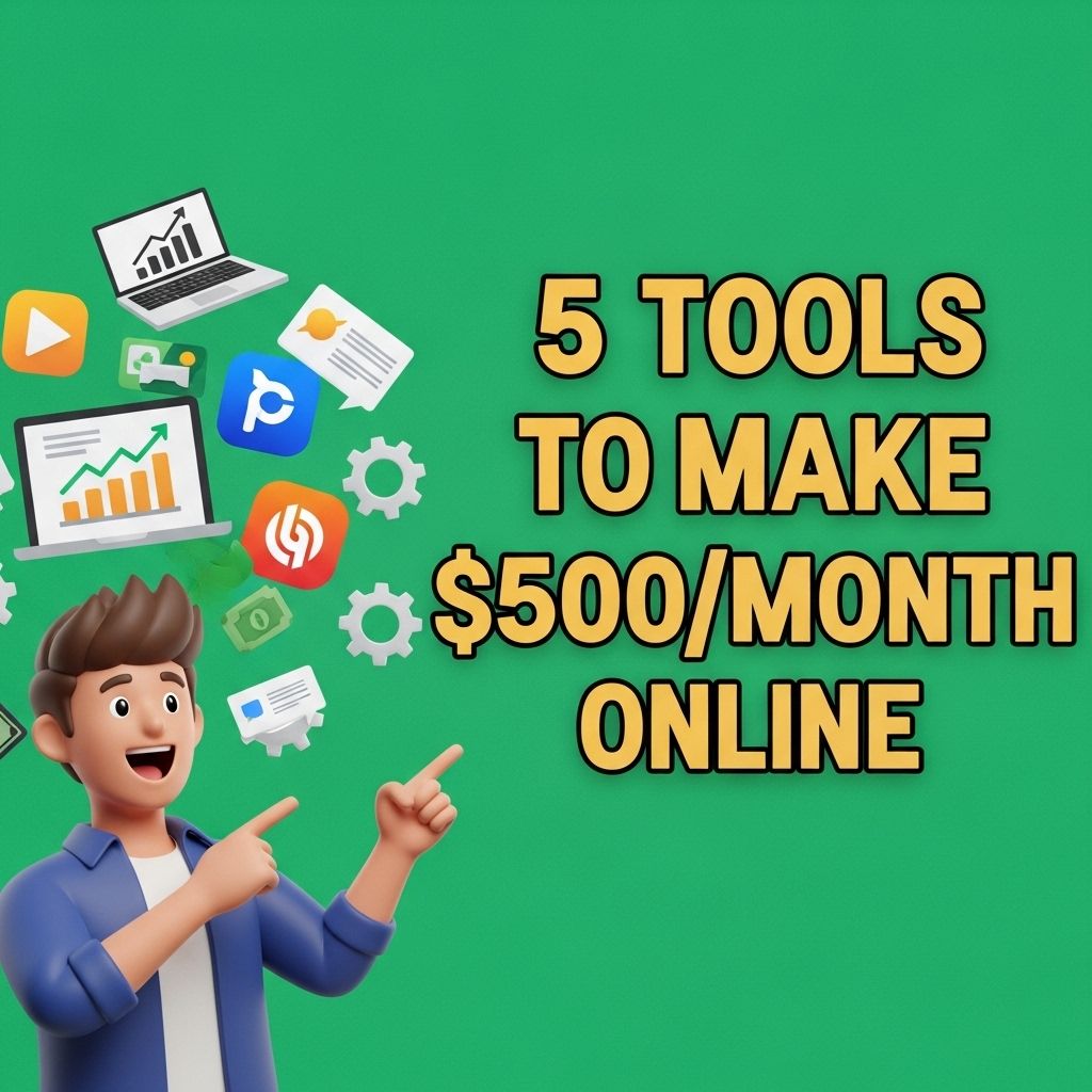 5 tools earn 500 monthly