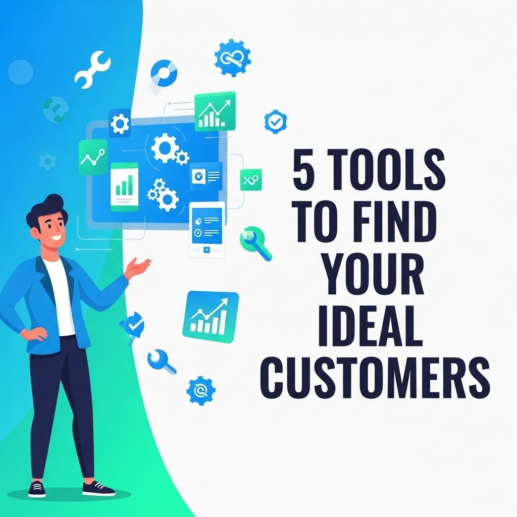 5 Essential Tools to Identify Your Ideal Customers 2 5 tools find ideal customers