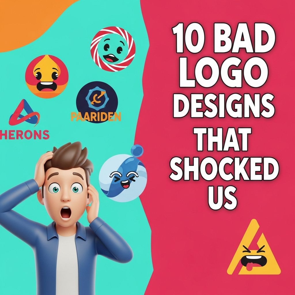 bad logo designs shocked