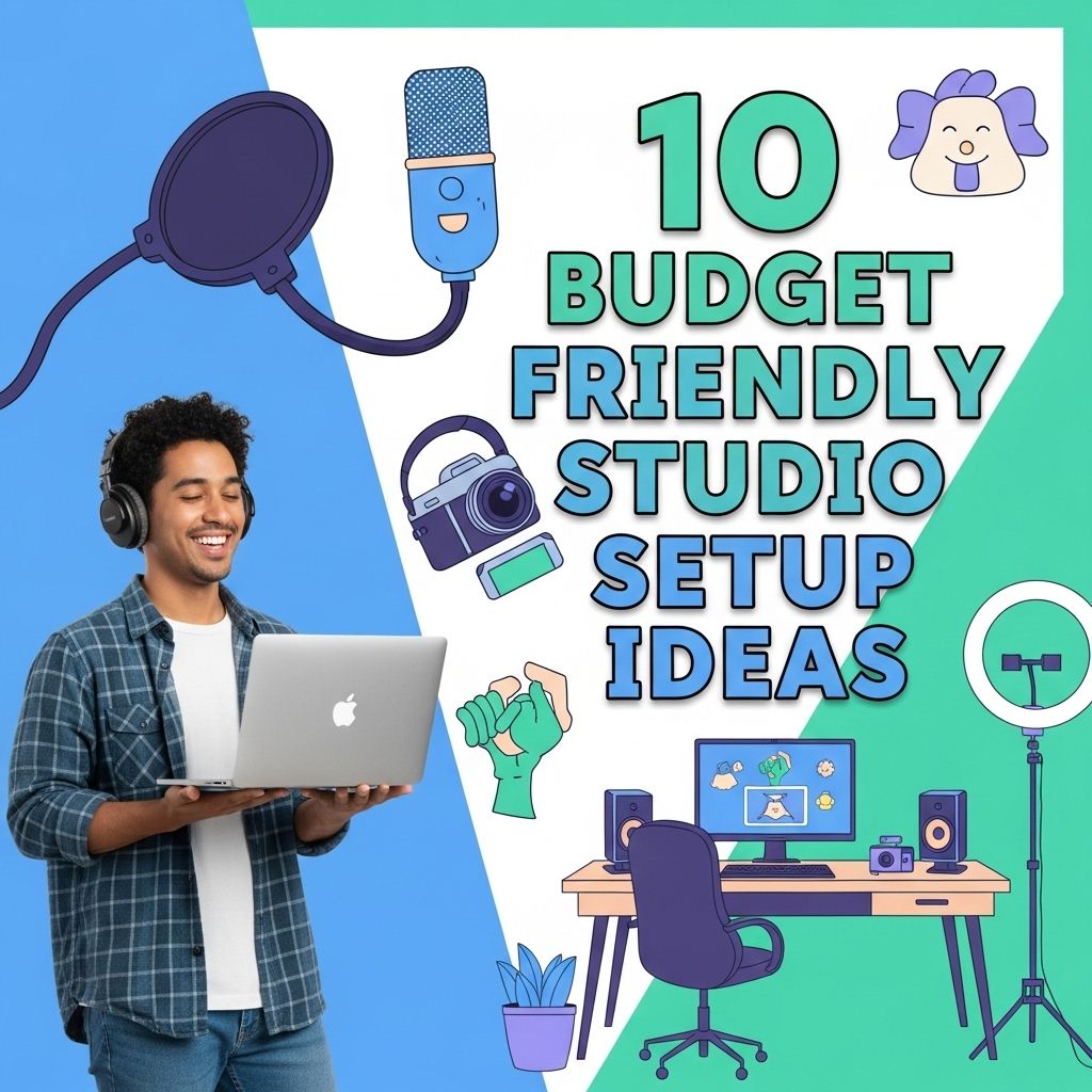 10 Budget-Friendly Studio Setup Ideas 2 budget friendly studio setup