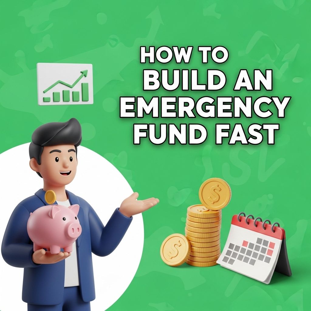 build emergency fund fast