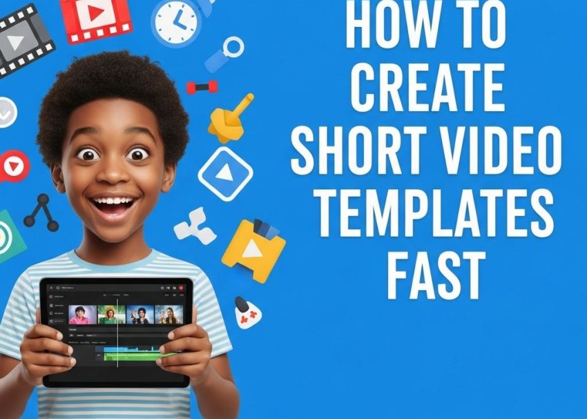 create short video templates