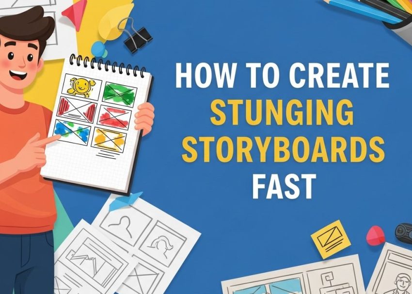 create stunning storyboards fast