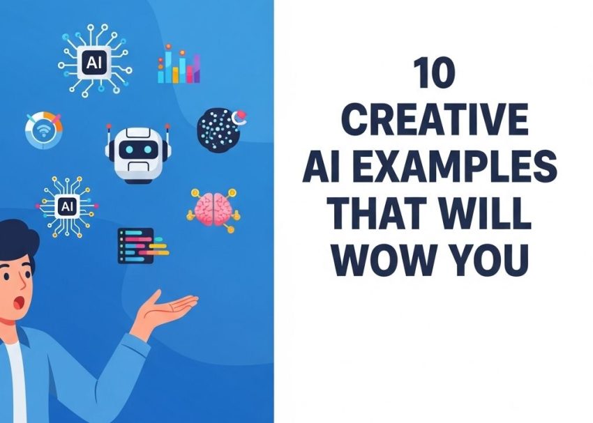 creative ai examples wow