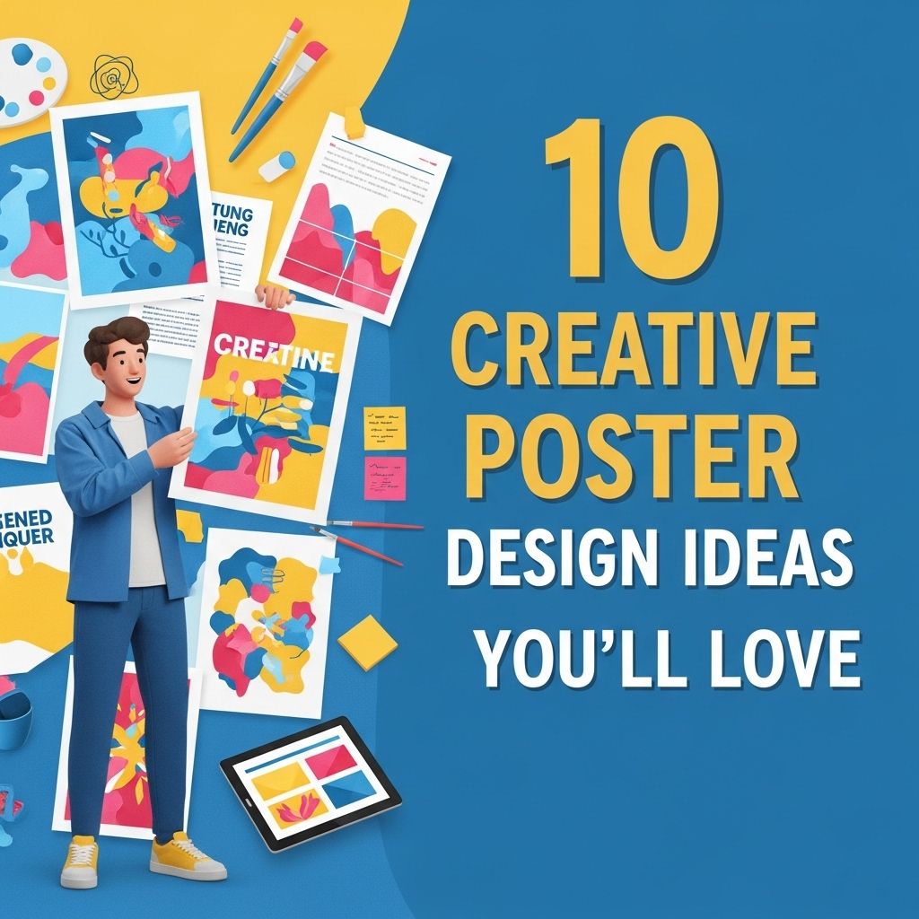 10 Creative Poster Design Ideas You'll Love 5 creative poster design ideas 1